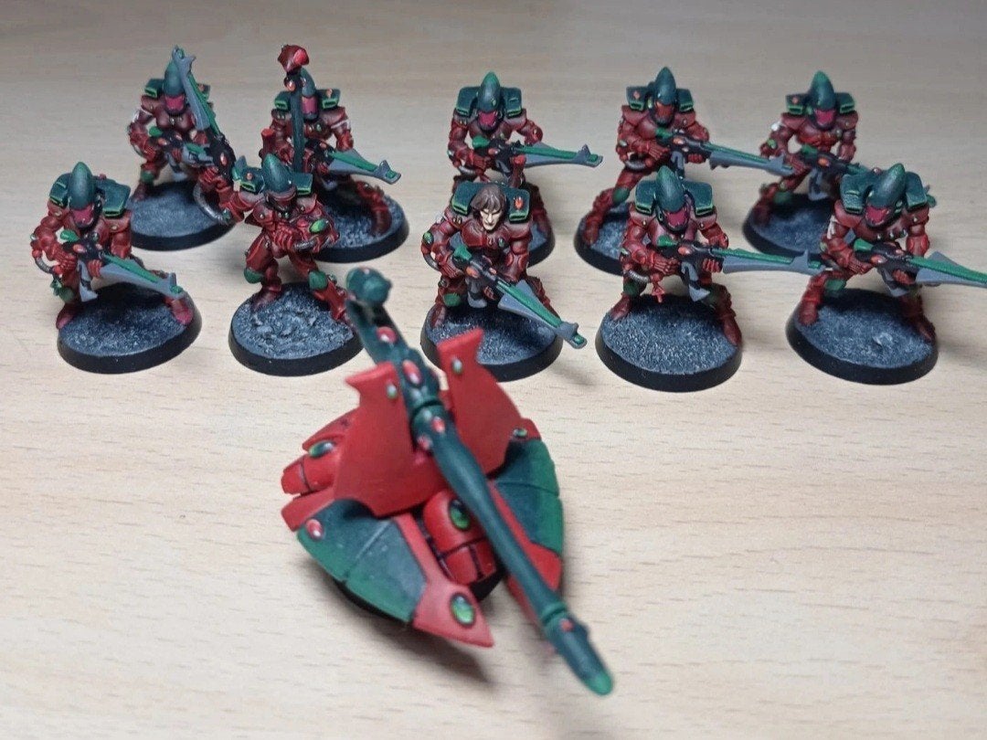Warhammer 40K Eldar Leger (plastic en metaal), Ophalen of Verzenden, Warhammer, Figuurtje(s)