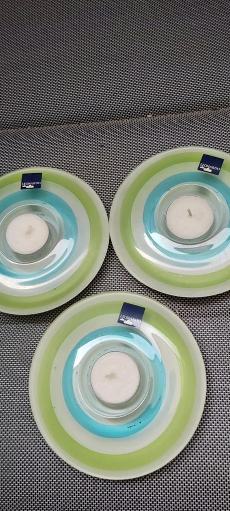Bougeoirs en verre Leonardo, Enlèvement