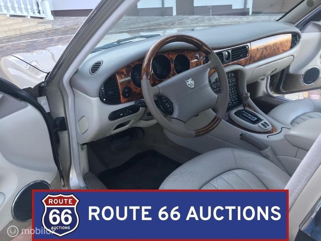 Jaguar XJ Sovereign 4.0 V8 | 1998 | Route 66 Auctions, Zwart, Bedrijf, Handgeschakeld, Overige carrosserie