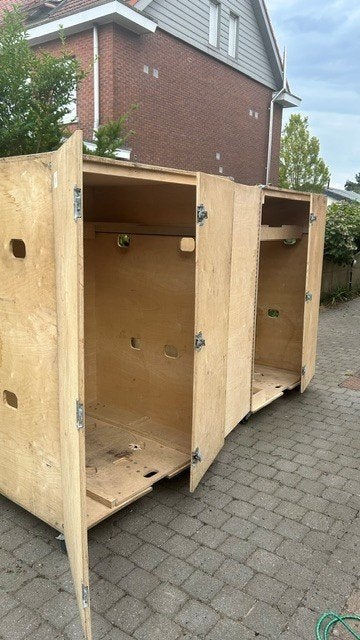 grote transportkast, flightcase transportcrase, Ophalen, Gebruikt, Overige instrumenten, Flightcase