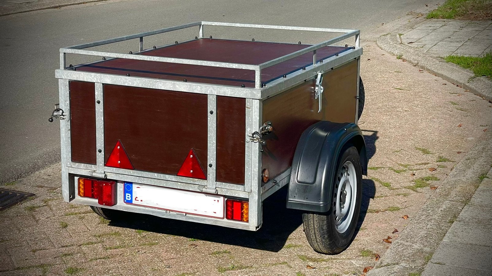Bagageaanhangwagen 750kg (remork), Ophalen, Zo goed als nieuw