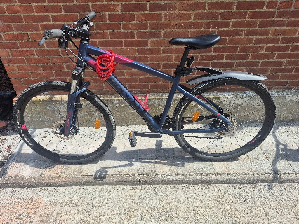 Mtb rockrider st 520, Fietsen en Brommers, Zo goed als nieuw, Dames, Schijfrem, Ophalen