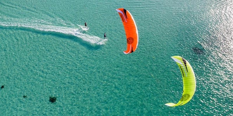 Flysurfer Kite Speed 5 (15m2), Ophalen, Zo goed als nieuw, 15 m², Kite