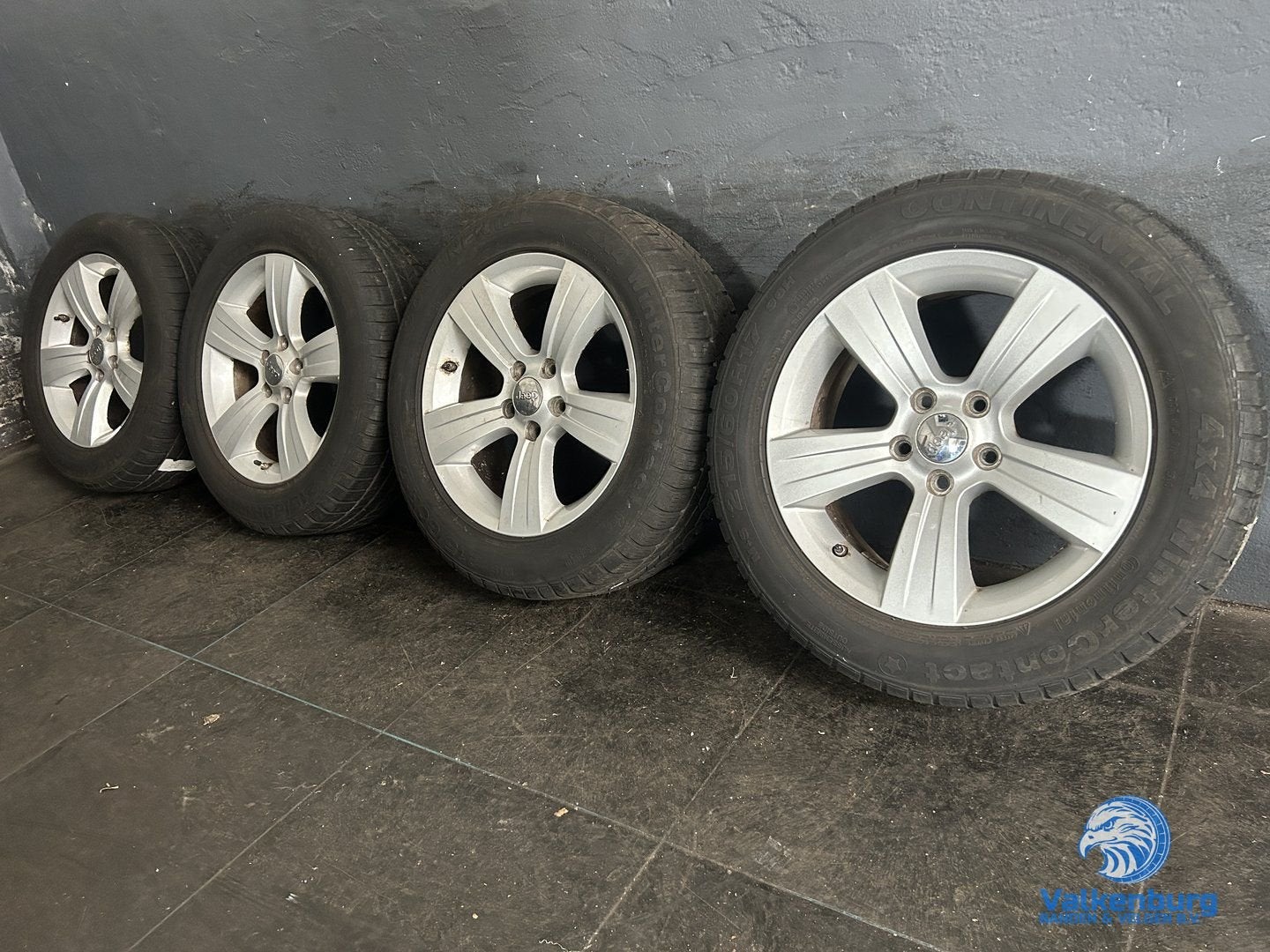 6mm! Originele Jeep Compass Patriot Dodge Caliber 17 inch ve, Autos : Pièces & Accessoires, Pneus & Jantes, Pneus et Jantes, Véhicule de tourisme