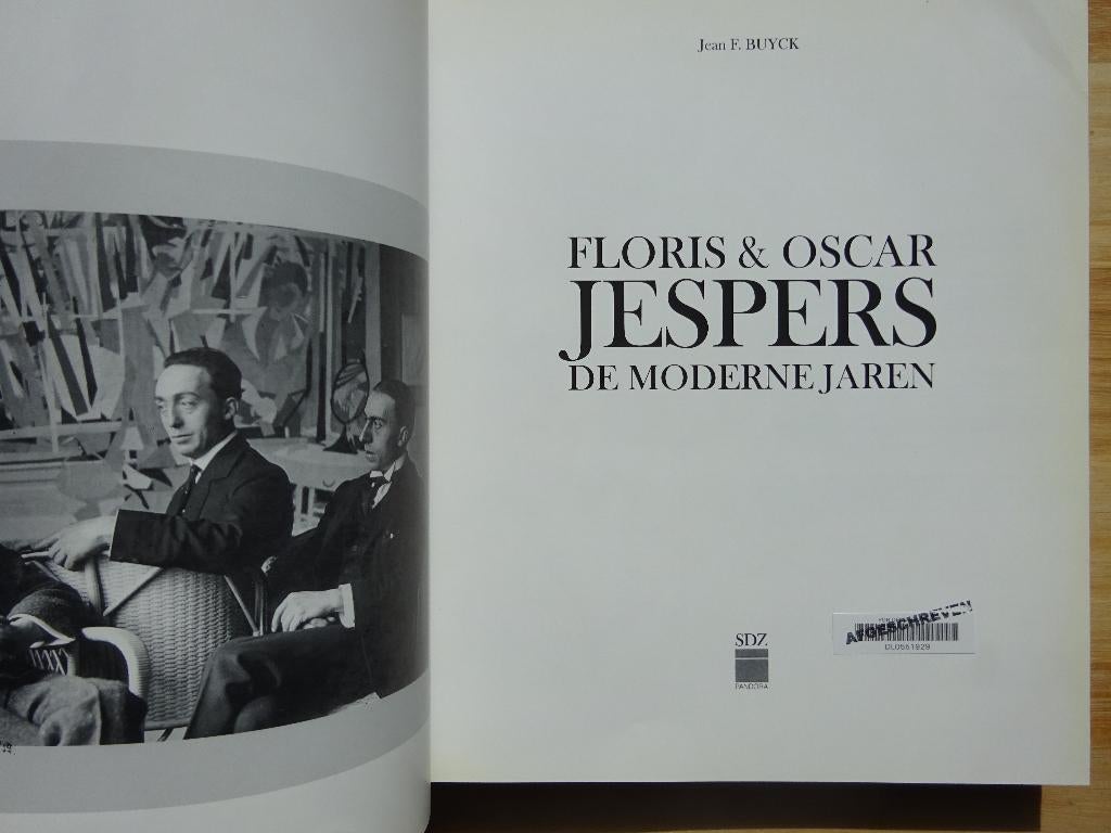 Floris en Oscar jespers, de moderne jaren, 1996 Hessenhuis, Buyck, Ophalen of Verzenden, Zo goed als nieuw, Schilder- en Tekenkunst