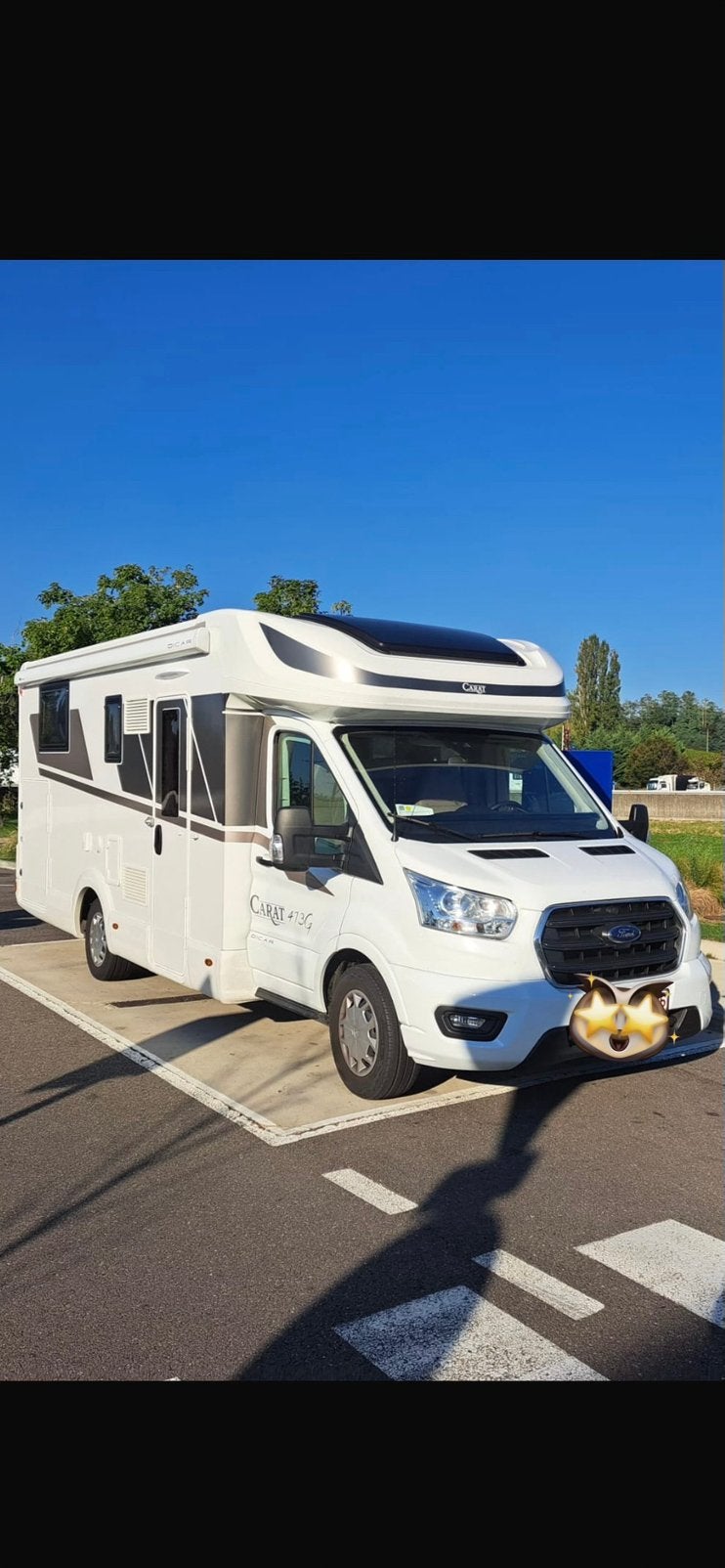 Recente Mc Louis Carat 473 als nieuw!, Caravans en Kamperen, Mobilhomes, Particulier, tot en met 5, Half-integraal, McLouis, Ford