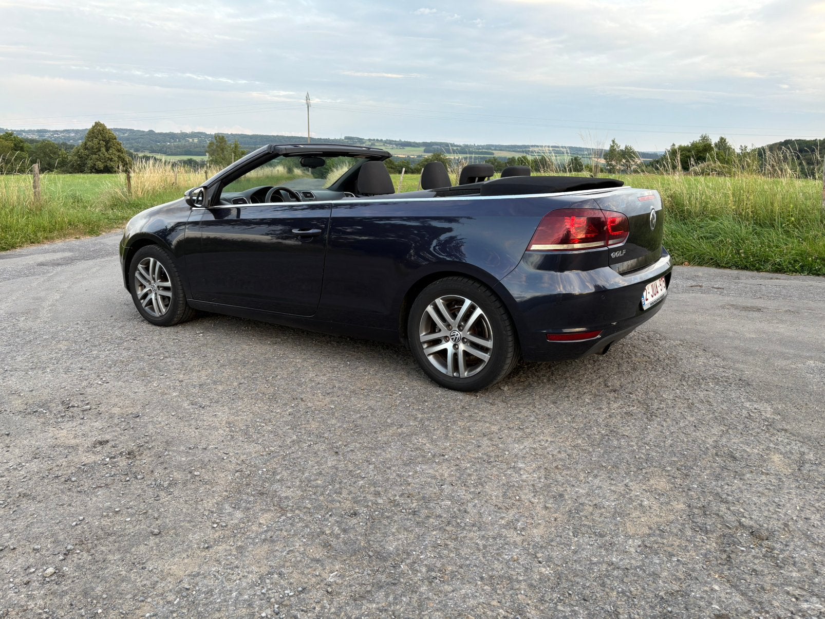 Golf 6 cabriolet, Euro 5, Cabriolet, Boîte manuelle, Noir