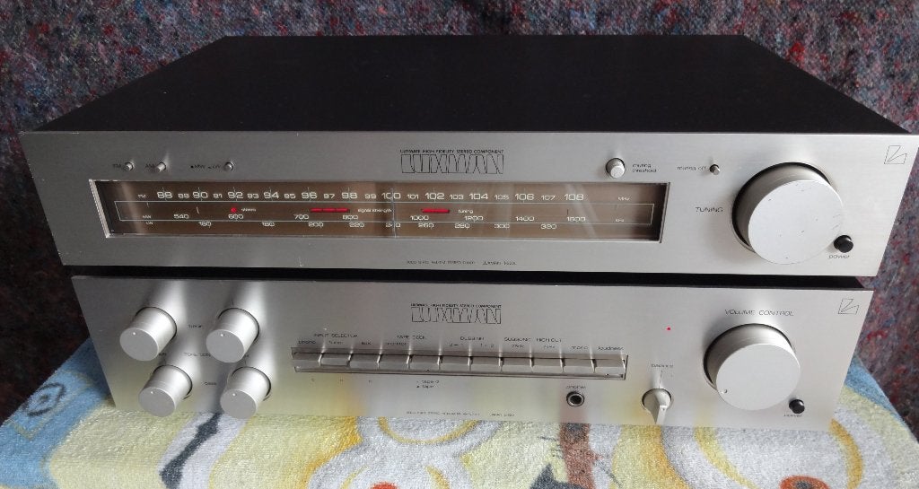 Luxman versterker en radio, Audio, Tv en Foto, Versterkers en Ontvangers, Overige merken, Gebruikt, Ophalen of Verzenden, Minder dan 60 watt