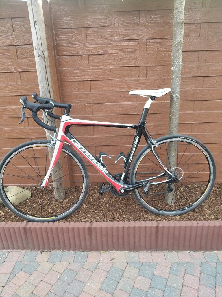 Koersfiets Cannondale, Fietsen en Brommers, Ophalen, Carbon