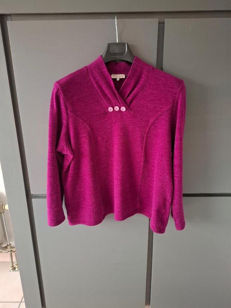 Fuchsia trui dames maat XXL, Kleding | Dames, Ophalen of Verzenden