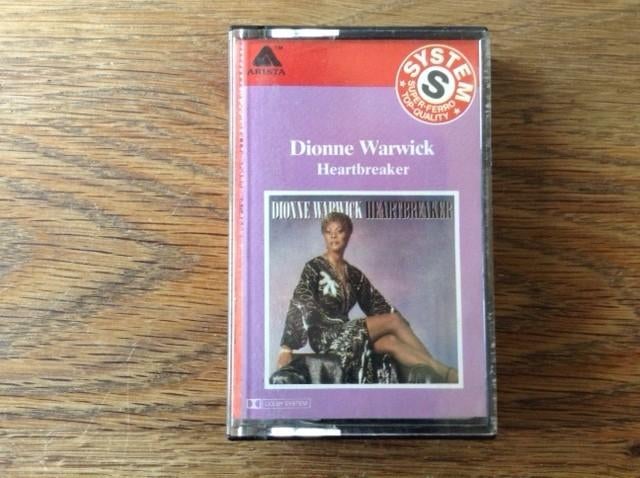 muziekcassette dionne warwick, Cd's en Dvd's, Cassettebandjes, Ophalen of Verzenden, Pop, 1 bandje, Origineel