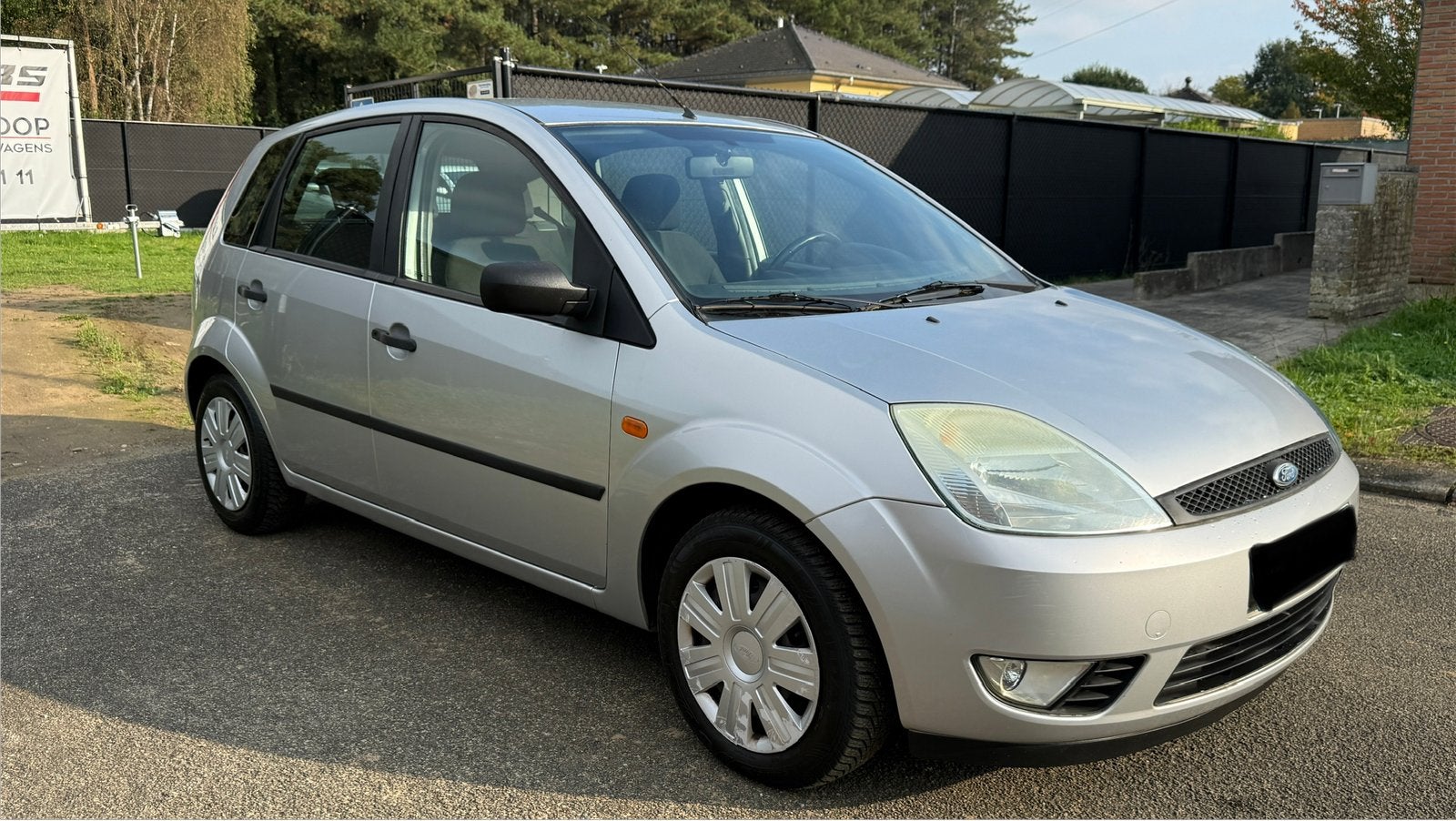 Ford Fiesta 1.4 Tdci | Start & Rijdt - Airco | 4 Deurs, Autos, Argent ou Gris, Achat, 4 portes, Entreprise