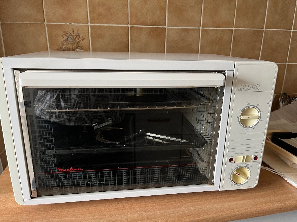 Four électrique Moulinex B200, Four avec gril, Enlèvement, Utilisé, 45 à 60 cm
