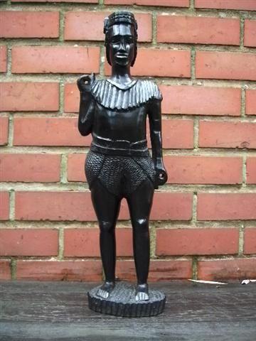 afrikaans ebbenhouten beeld, Ophalen, 50 - 100 cm, Beeld, Hout