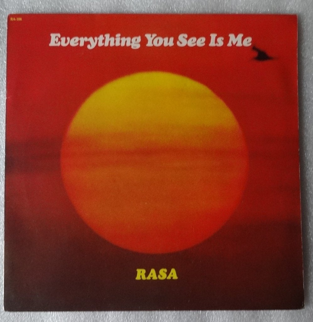 Rasa‎ — Tout ce que tu vois, c'est moi, Enlèvement ou Envoi, LP