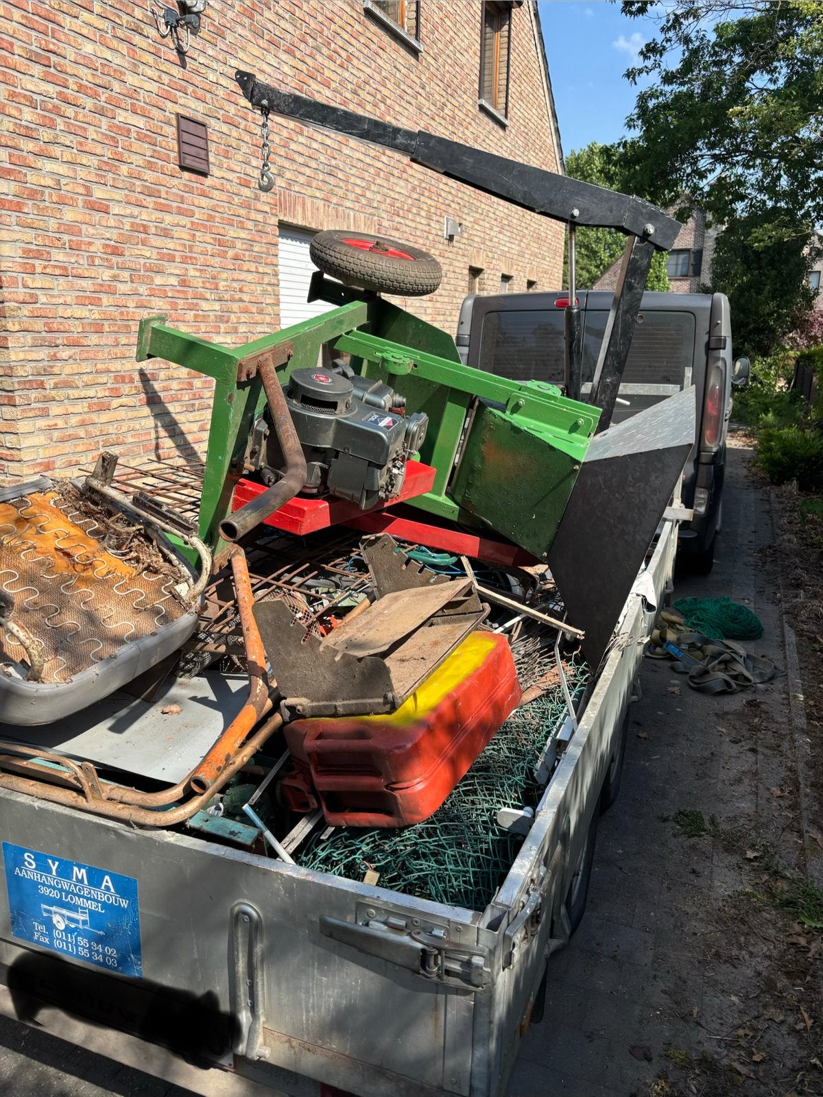 Ophaling van uw oud ijzer, Ophalen, Aluminium
