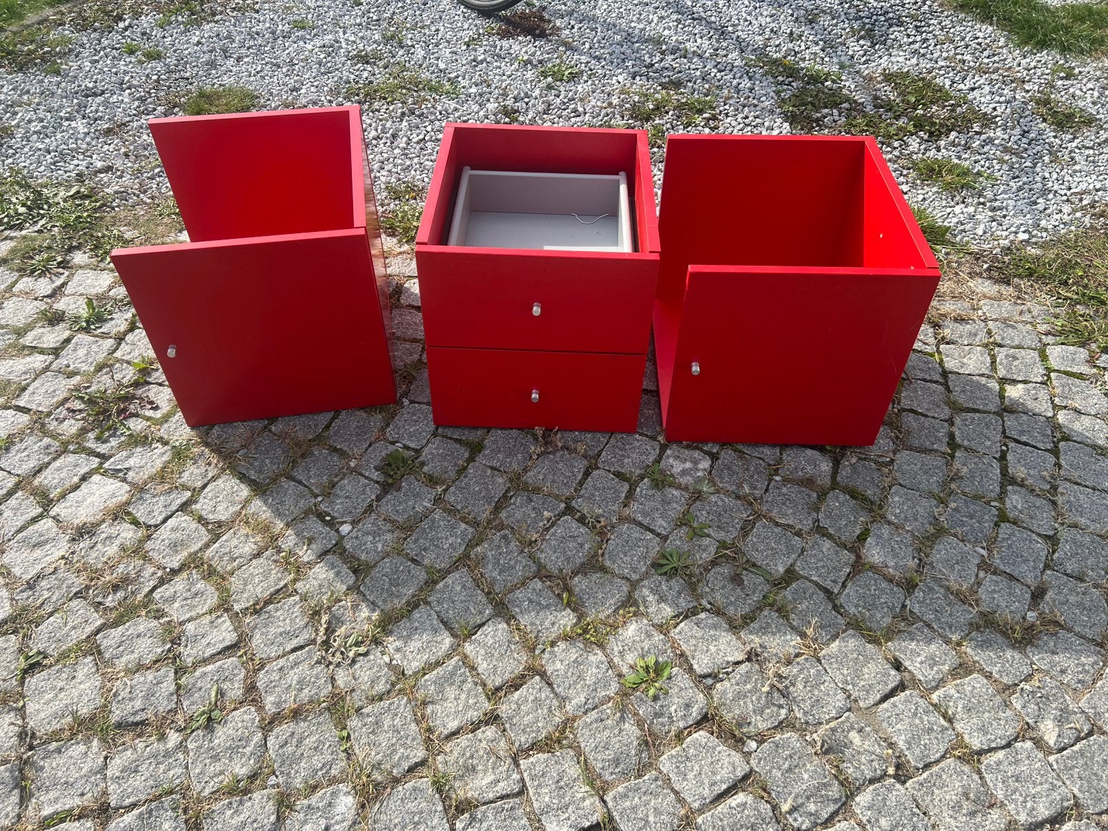 3 kallax inzet kastjes, Doe-het-zelf en Bouw, Ophalen, Zo goed als nieuw