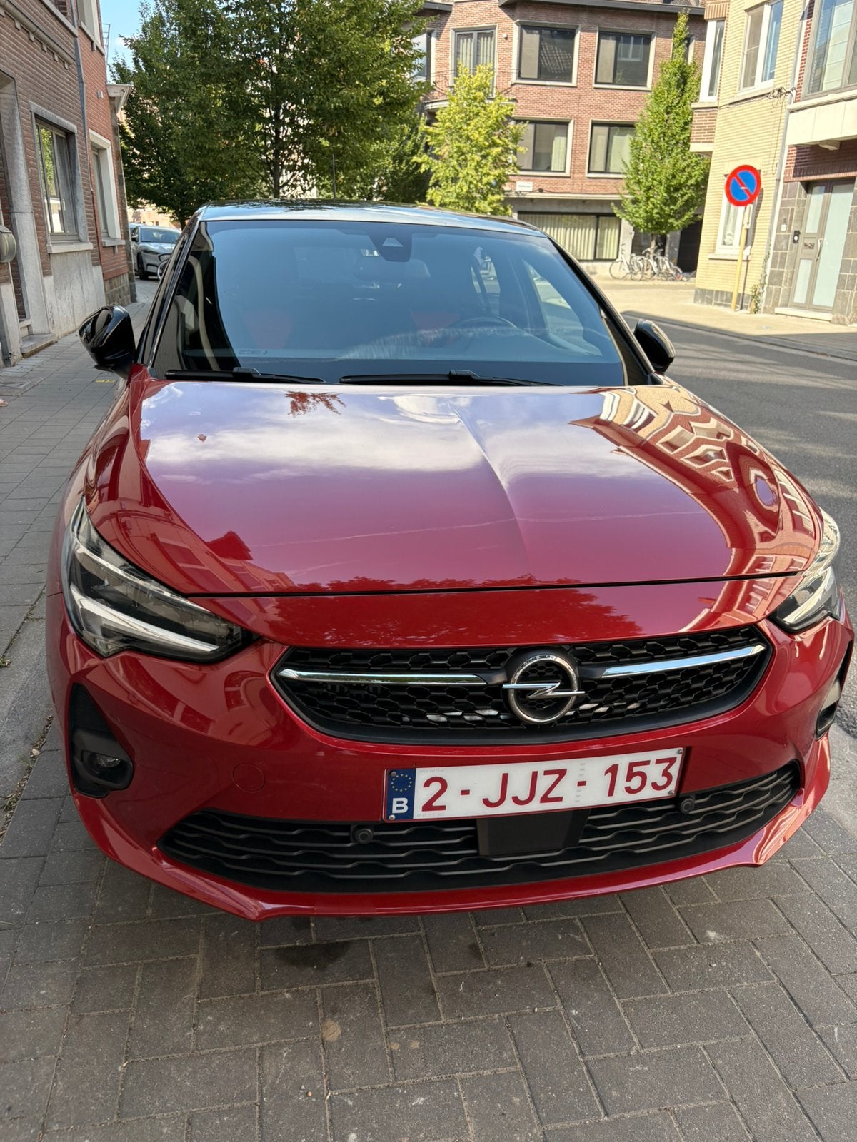 Opel Corsa 1.2 turbo, Auto's, Zwart, Handgeschakeld, Particulier, Corsa