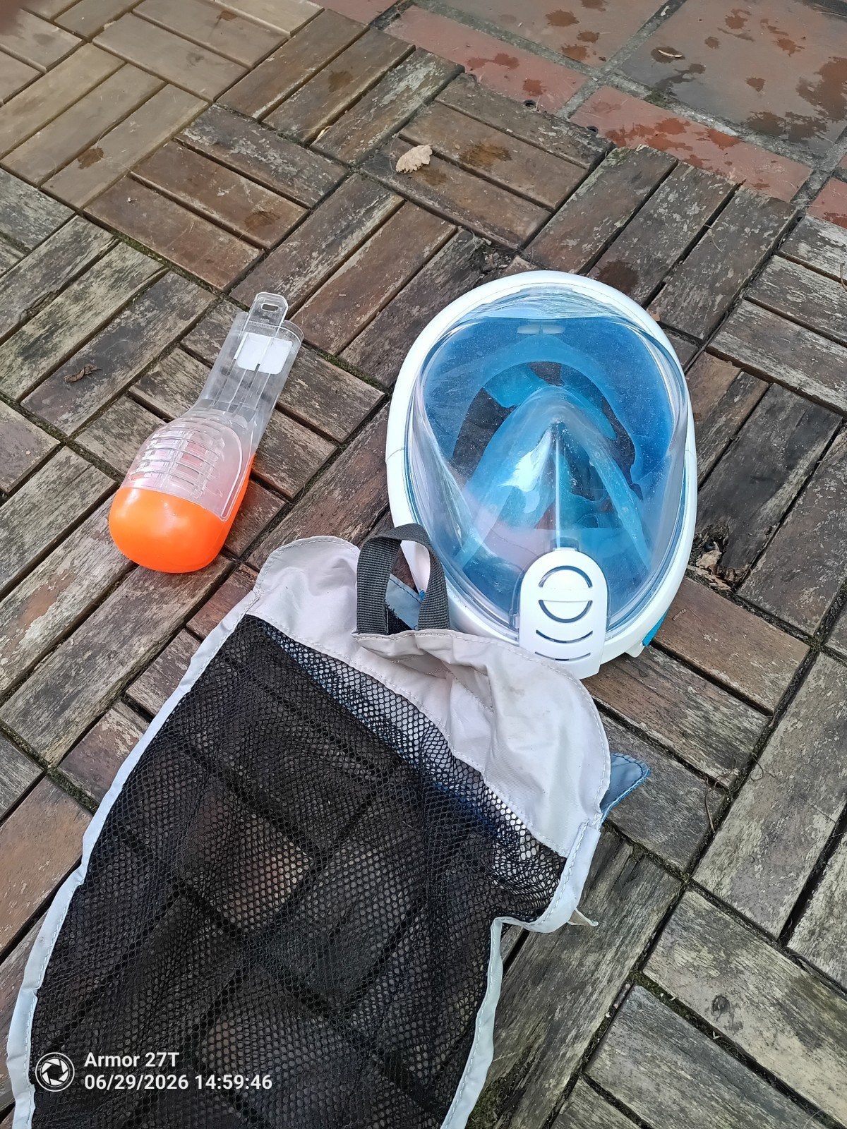 Snorkelmask, Sports nautiques & Bateaux, Plongée en apnée, Enlèvement