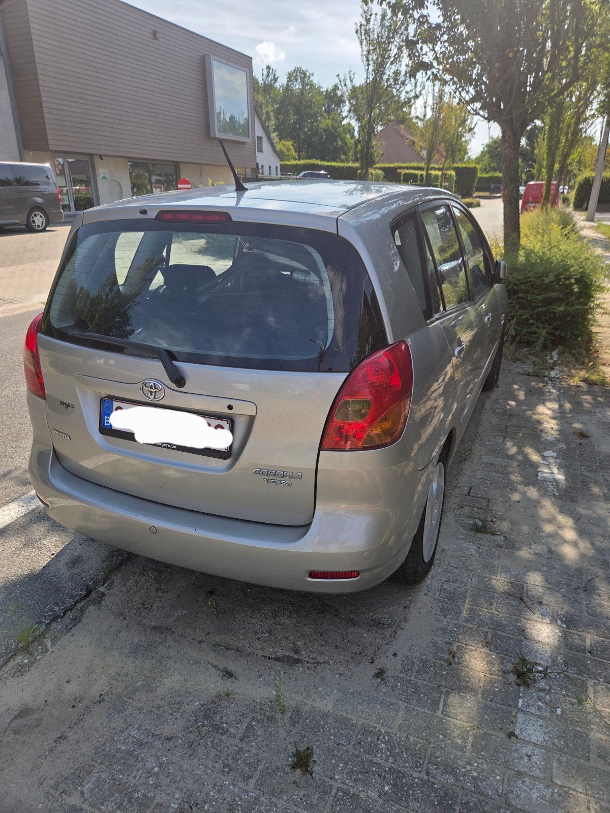 Toyota Corolla Verso VERKOCHT, Dealer onderhouden, Zwart, Beige, Mistlampen
