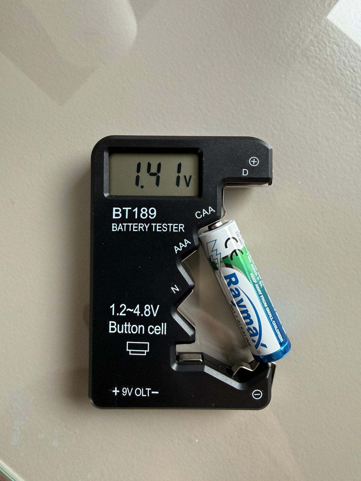 Testeur de batterie, Envoi, Neuf