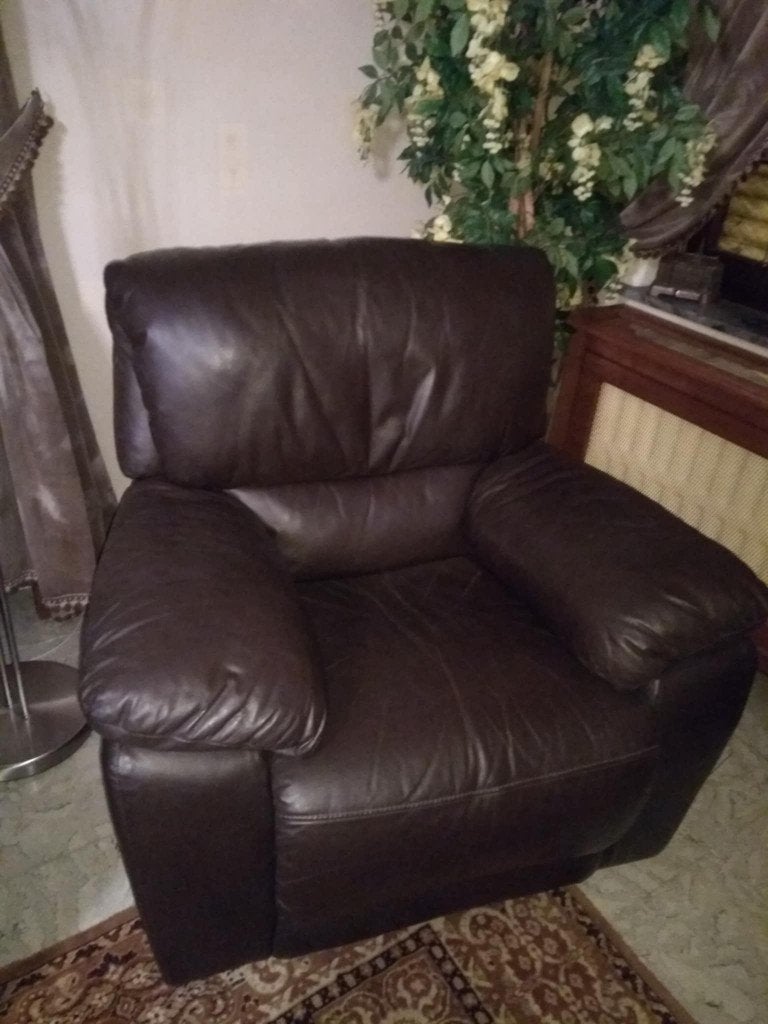 fauteuil relax en cuir brun état neuf, Enlèvement, Cuir