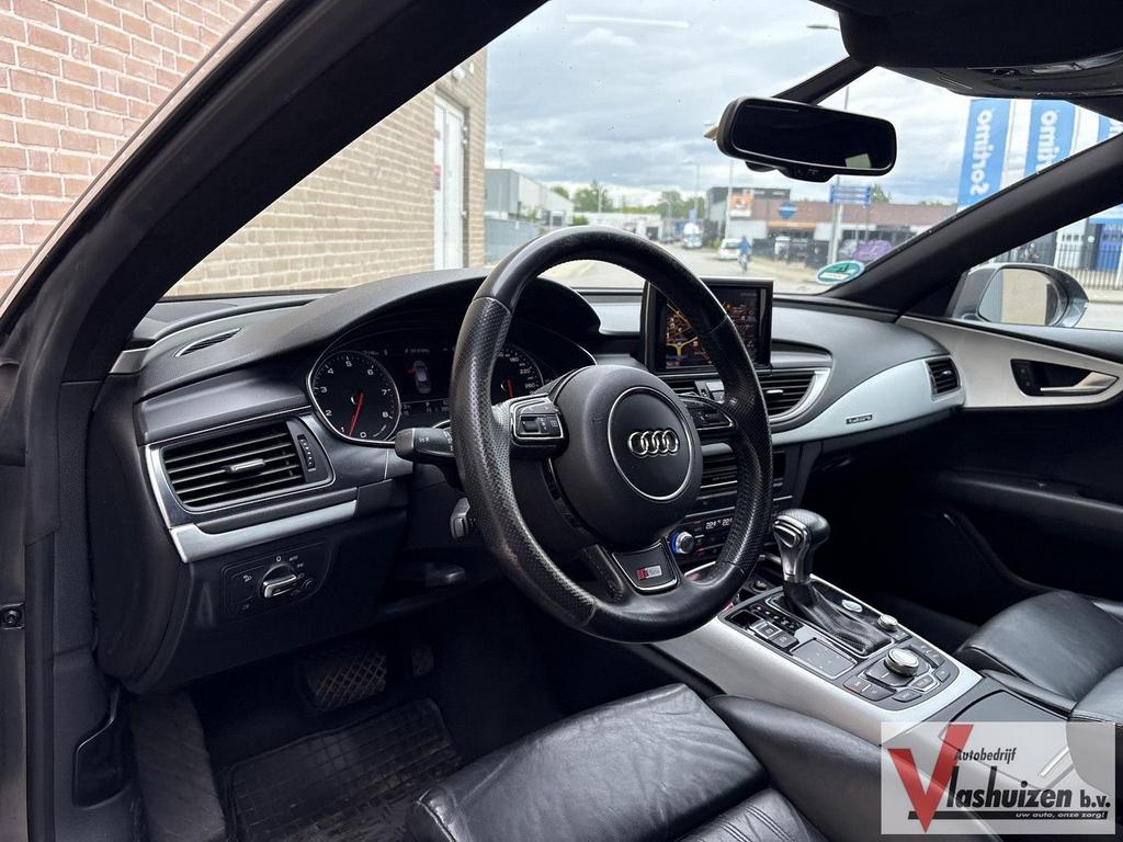 Audi A7 Sportback 3.0 TFSI quattro Pro Line plus | S-Line |, Auto's, Zwart, 190 g/km, Berline, Zilver of Grijs