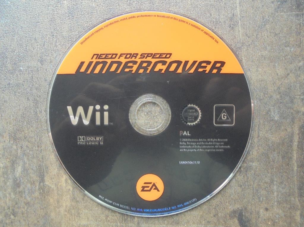 Need For Speed Undercover voor Wii (zie foto's) II, Consoles de jeu & Jeux vidéo, Jeux | Nintendo Wii, Enlèvement ou Envoi, 1 joueur