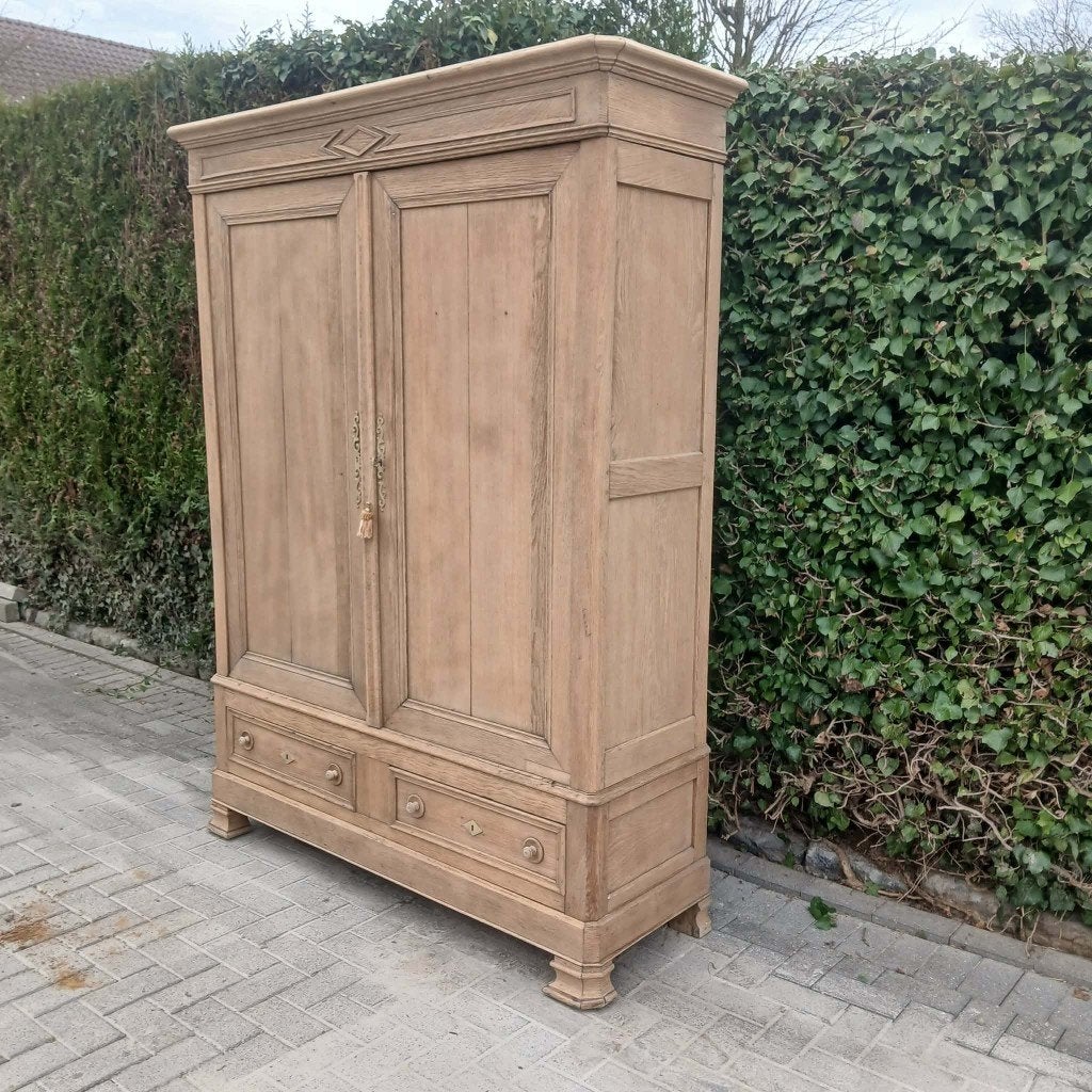 gezandstraalde eiken hal kasten, Huis en Inrichting, Kasten | Kleerkasten, Ophalen