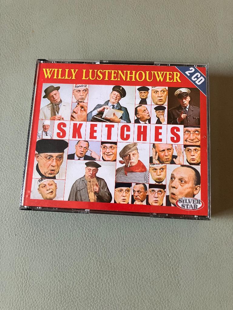 Willy Lustenhouwer - sketches ( cd ), Cd's en Dvd's, Ophalen of Verzenden, Zo goed als nieuw, Levenslied of Smartlap, Boxset