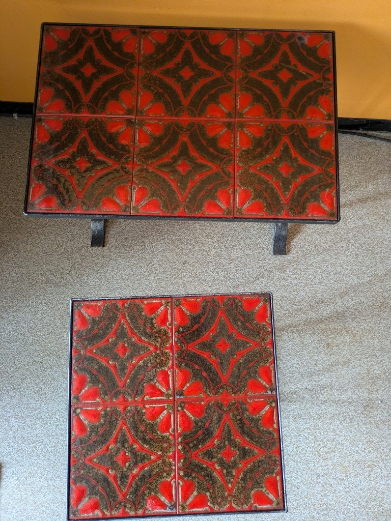 Bijzettafeltjes, Ophalen, Minder dan 55 cm, Gebruikt, Klassiek