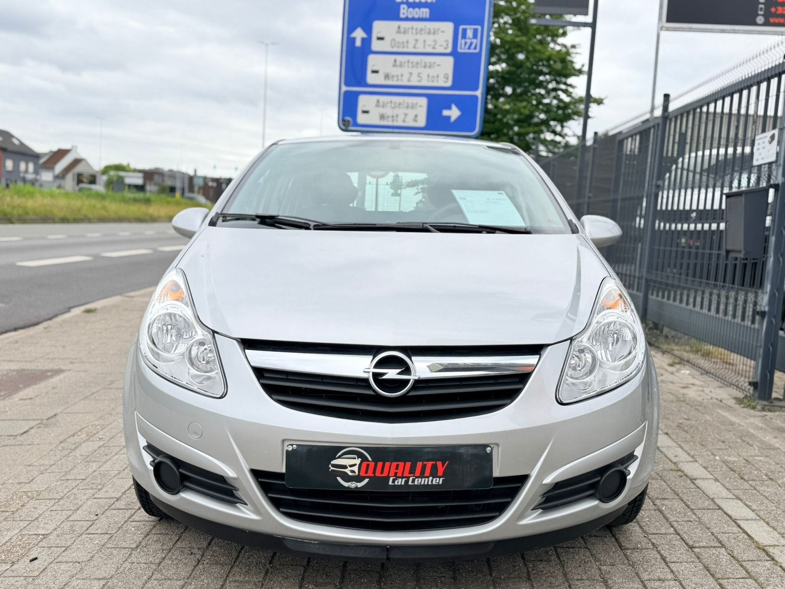 Opel Corsa 2009 *054000km* 5deurs 1St Eig Nette Staat, Autos, Argent ou Gris, Achat, Entreprise, Entretenue par le concessionnaire