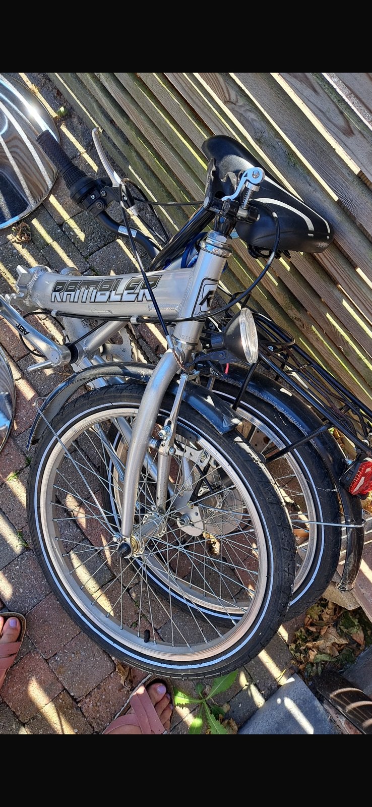 Vélo pliable Rambler en parfait état, Vélos & Vélomoteurs, Enlèvement, Comme neuf, Vitesses