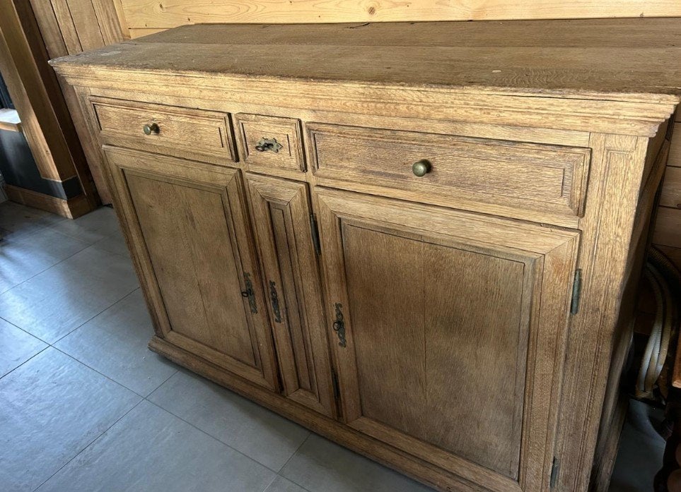 Armoire en chêne sablé, Maison & Meubles, Armoires | Buffets, Enlèvement, Utilisé, Antiek