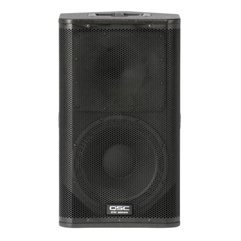 2 x QSC KW122, Enlèvement, Utilisé, 1000 watts ou plus, Sono
