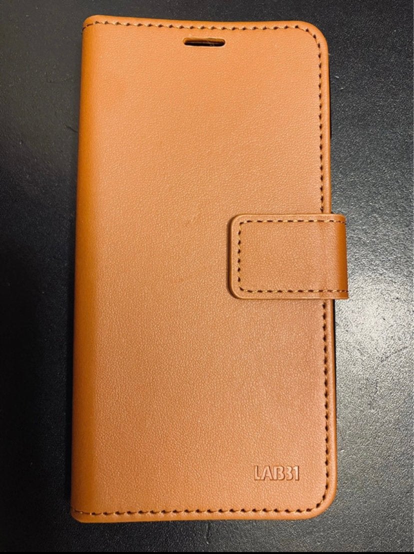 Coque - housse pour iPhone 11 Pro / X ou XS camel, Enlèvement ou Envoi, Neuf, Étui à rabat