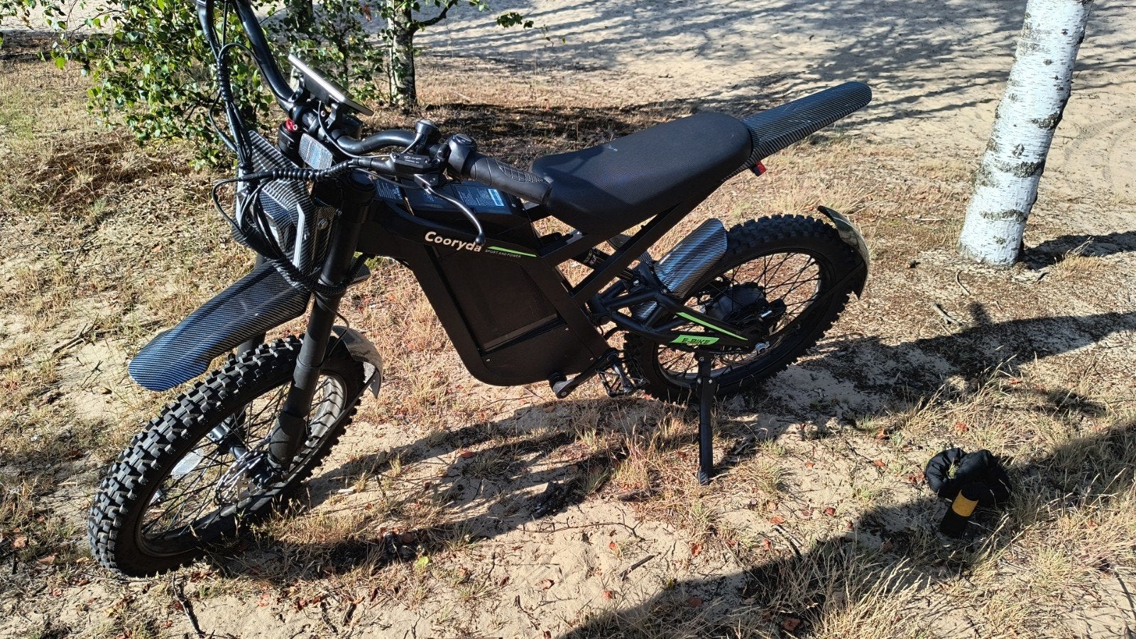 GT 2000 fatbike, Ophalen