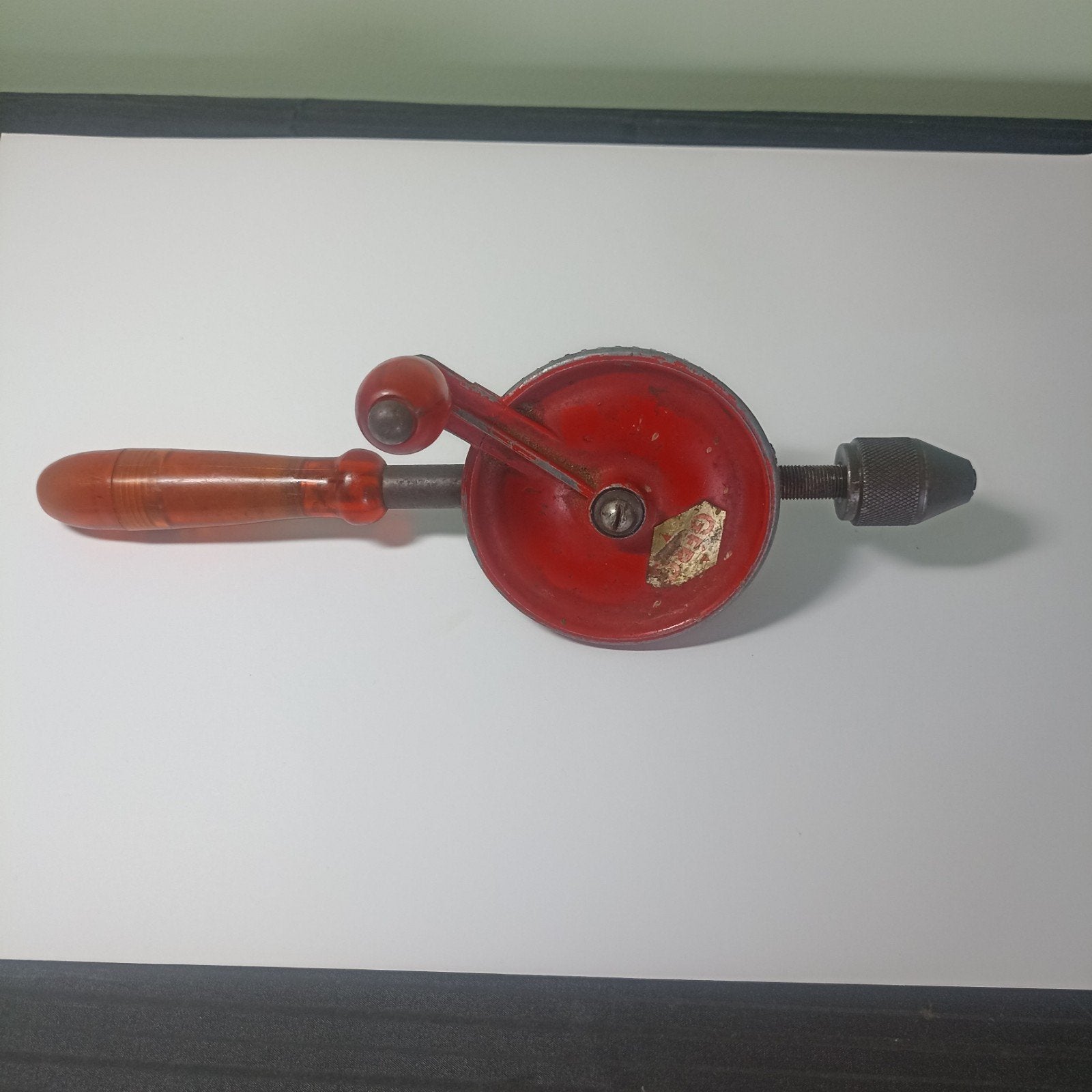 Perceuse à main vintage Géro (années 40/50) — Unique en plas, Bricolage & Construction, Envoi