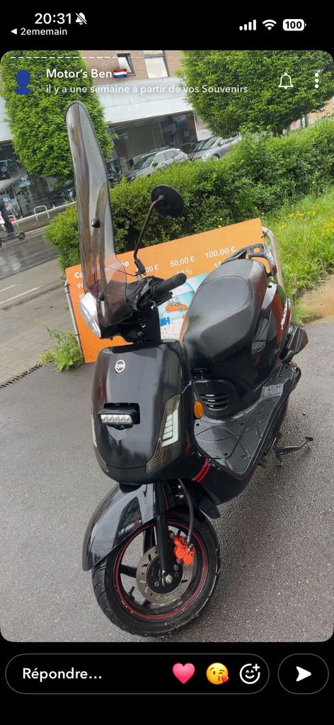 Fidelle, Fietsen en Brommers, Scooters | SYM, Ophalen, Klasse A (25 km/u), Zo goed als nieuw, Benzine
