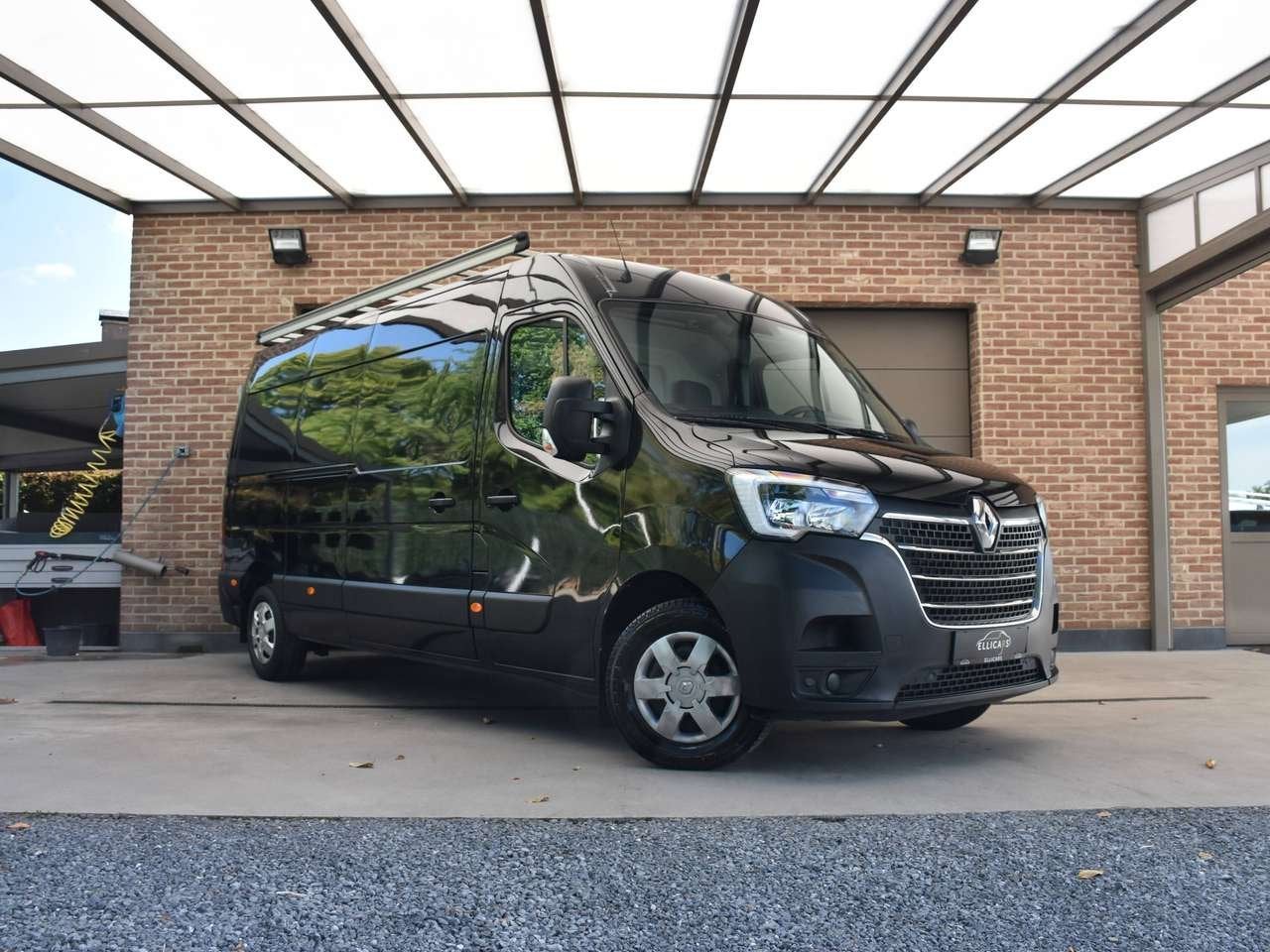 Renault Master 2.3 DCI L3H2 / 3 ZIT / € 19000 NETTO / GPS /, Auto's, Bestelwagens en Lichte vracht, Zwart, 5 deurs, 2147 kg, https://public.car-pass.be/vhr/88fac8df-a4a9-45f7-863f-f4aec65e1b0e