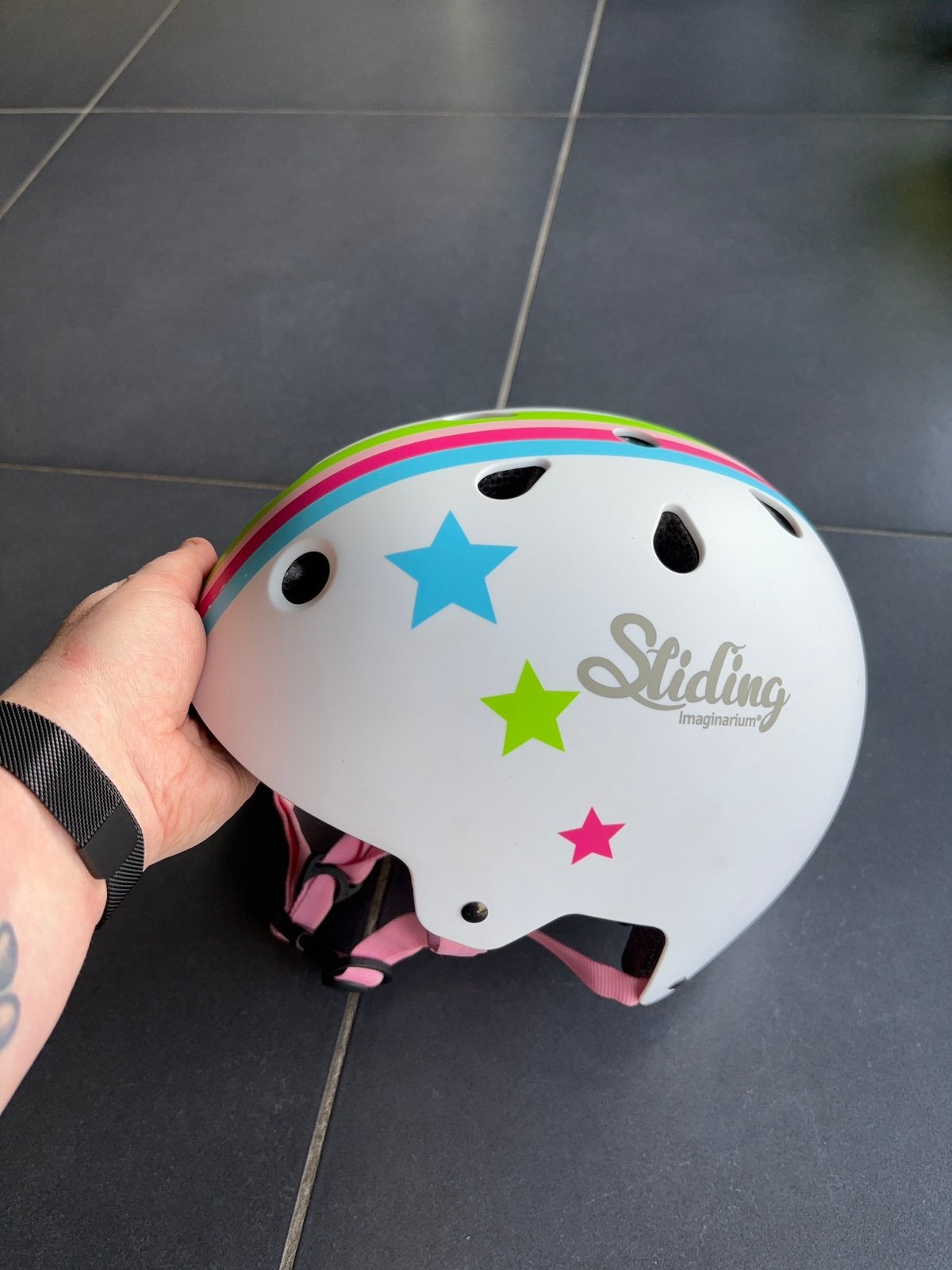 Fietshelm kinderen, Fietsen en Brommers, Ophalen of Verzenden, Zo goed als nieuw, S, Jongen of Meisje