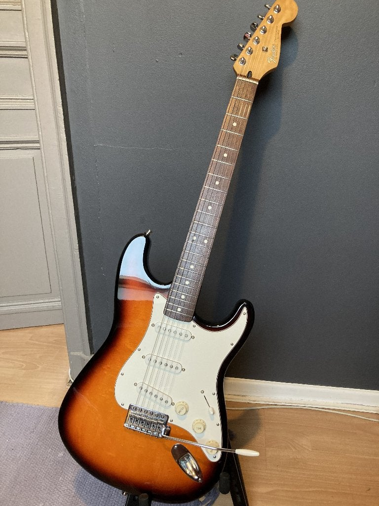 Fender Stratocaster Burst MiM 1996, Ophalen, Gebruikt, Solid body, Fender