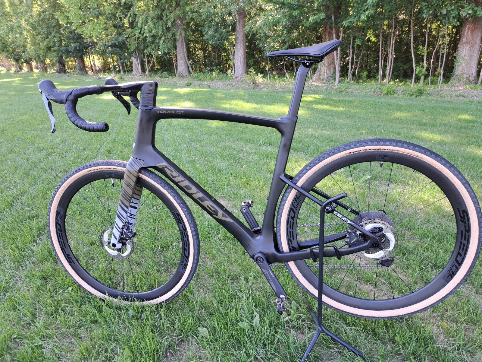 Ridkey Kanzo fast gravel, Ophalen, Carbon