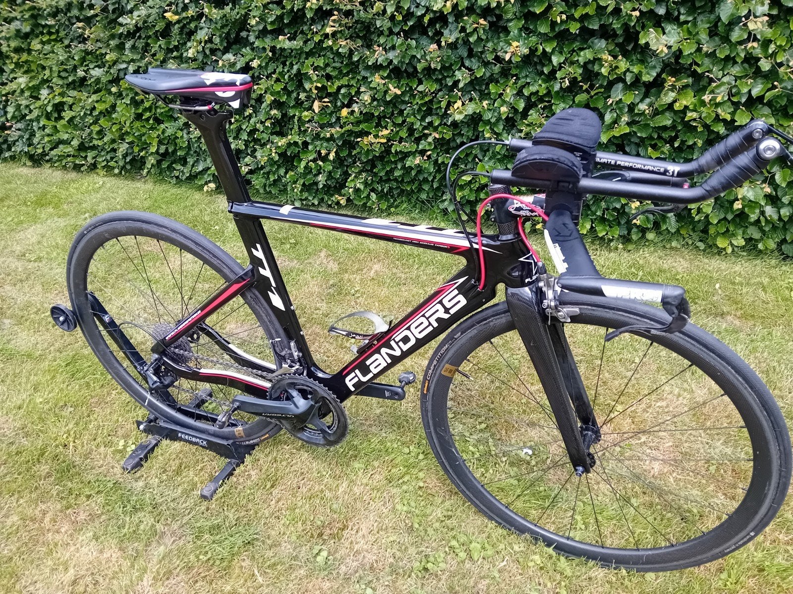 Flanders tijdritfiets, Ophalen