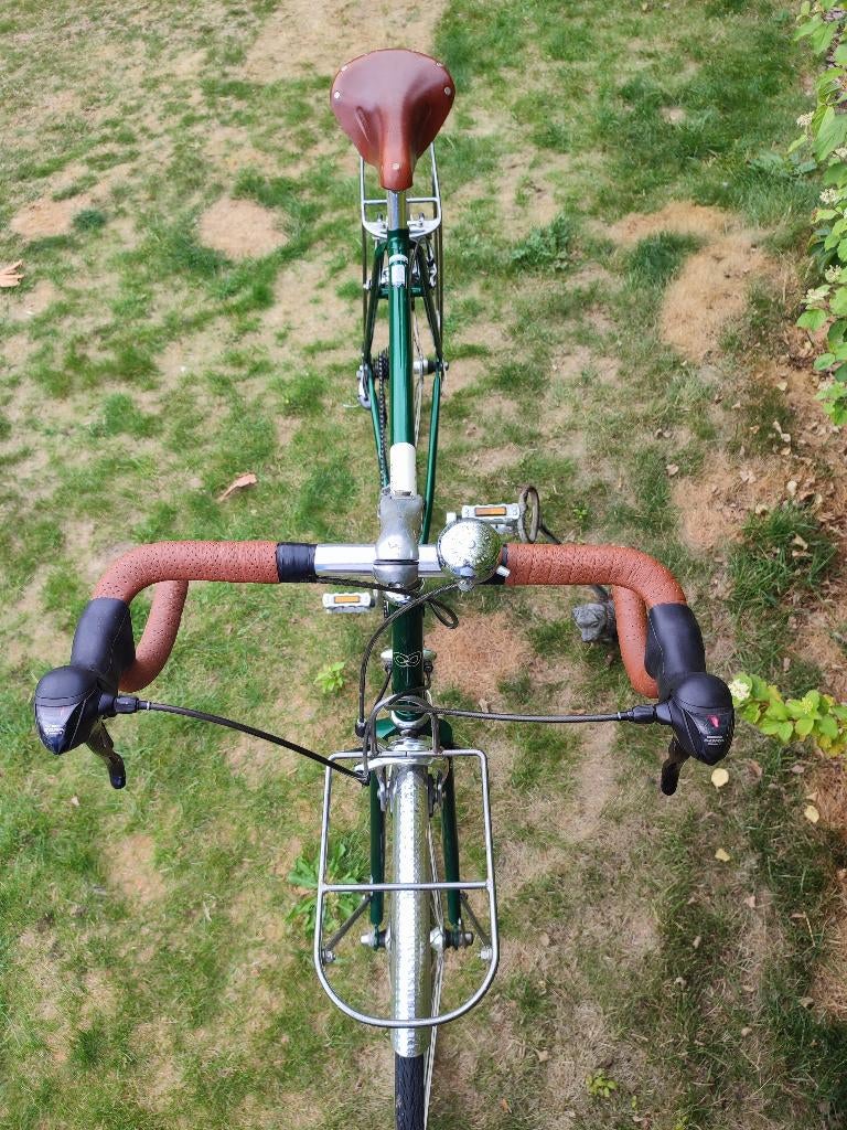Créme racefiets, 28 inch, Zo goed als nieuw, 15 tot 20 versnellingen, 57 tot 61 cm