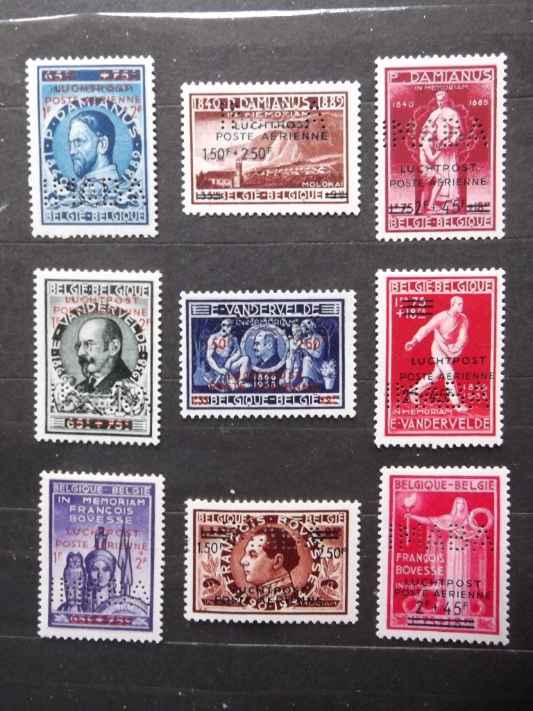 PR92-PR100 IMABA MH, Postzegels en Munten, Postzegels | Europa | België, Ophalen of Verzenden, Postfris, 1 plakker