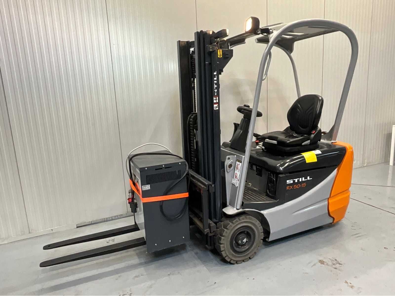 Still RX20-15 Triplex - Freelift - Sideshift - Acculader, Zakelijke goederen, Machines en Bouw | Heftrucks en Intern transport