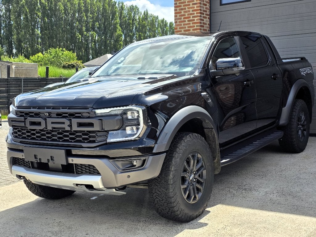 Ford Ranger Raptor - 05/2025 - 292 PK - V6 Benzine - 4X4, Autos, Cuir et Alcantara, Achat, Entreprise, Noir