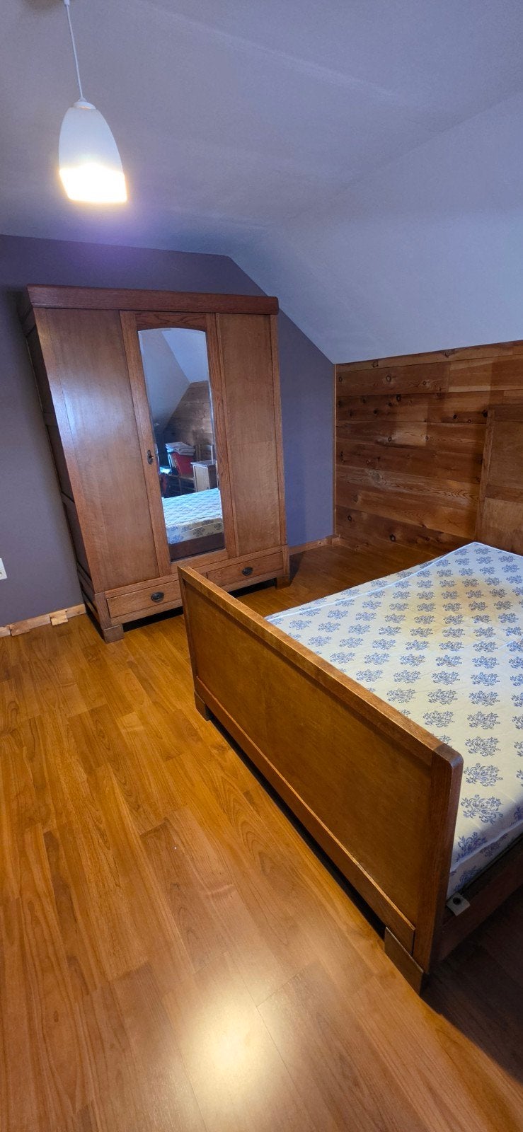 Oude slaapkamer, Huis en Inrichting, Ophalen, Gebruikt, Twijfelaar, Jaren 50