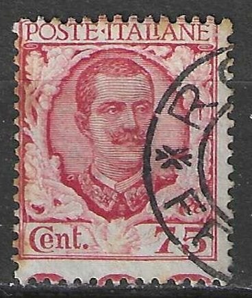 Italie 1925/1927 - Yvert 183 - Victor Emmanuel III  (ST), Verzenden, Gestempeld